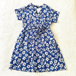 Who What Wear Blue Floral Dress (XL)